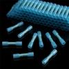100X Car SUV 16-14AWG Heat Shrink Wire Crimp Connectors Terminal Blue Waterproof