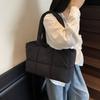 New Down Bag Women's Casual Versatile Commuter Shoulder Cotton Clothing Bag Large Capacity Fashion Portable Tote Bag