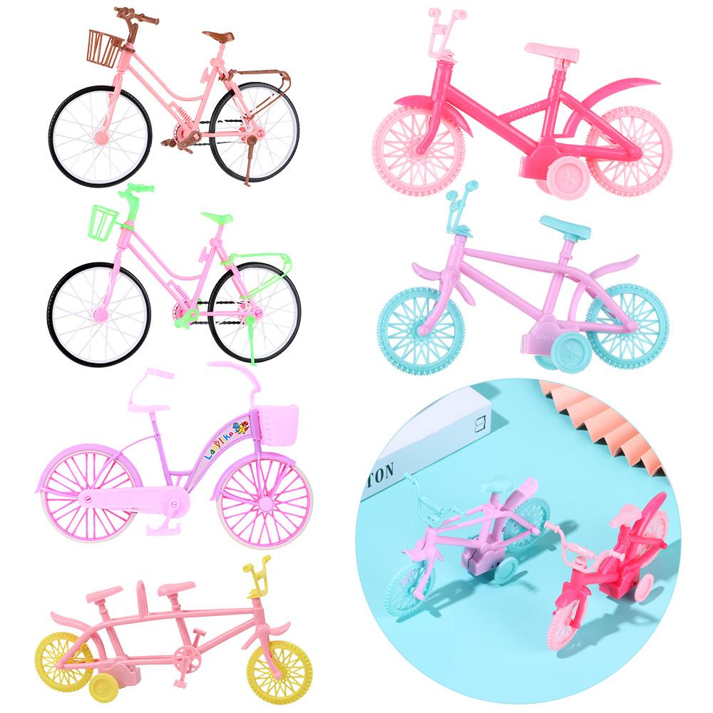 Sports Photography Props Doll Bicycle Dollhouse Accessories Miniature Bike Cycling Scene Model