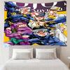 JoJo's Bizarre Adventure4 Tapestry for Bedroom Aesthetic Classroom Tapestries Wall Hanging for Living Room Dorm Office,Ideal Creative Gift