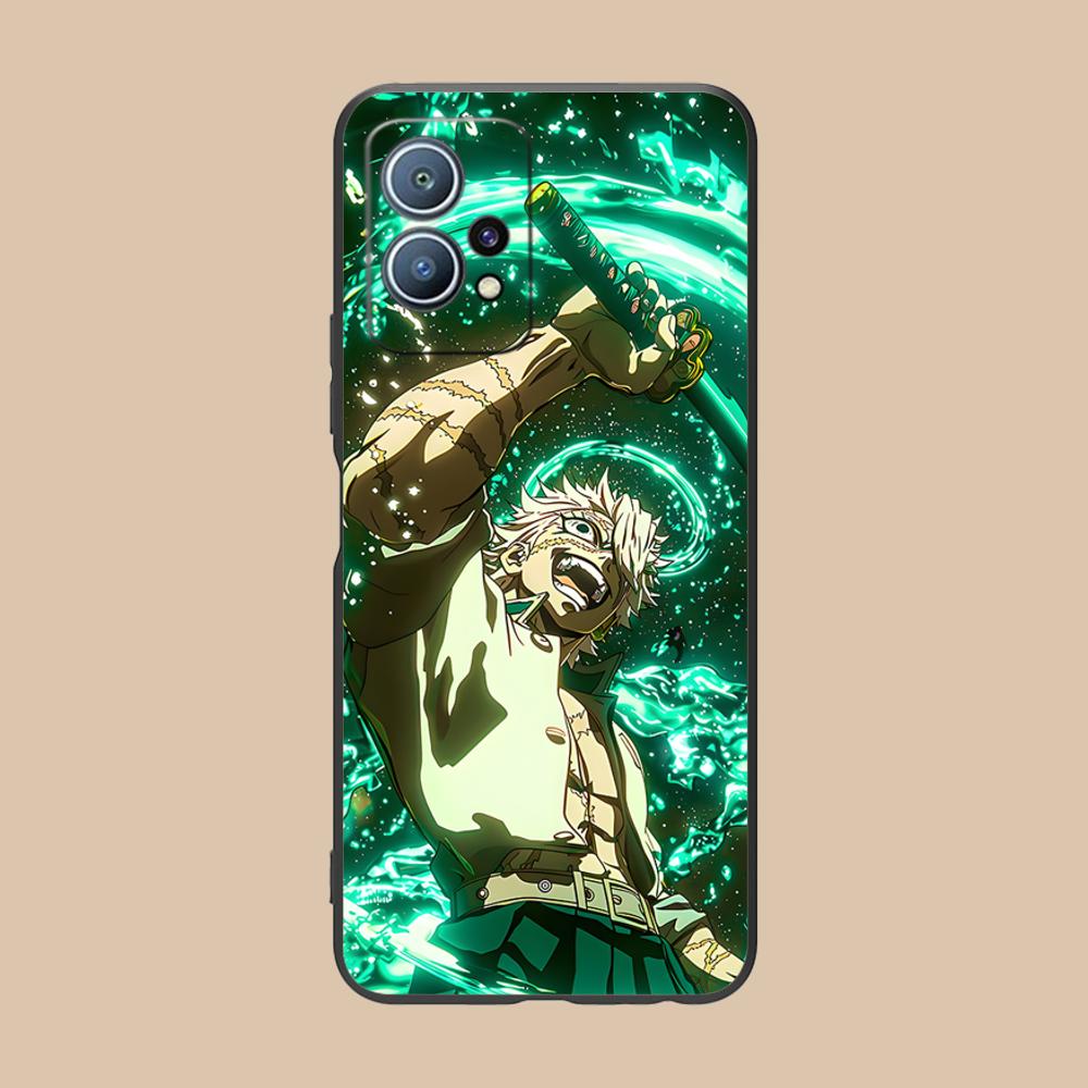 Demon Slayer Sanemi Phone Case for Huawei P60 P50 P40 P30 P20 P10 P9 P8 Pro Lite Plus Colour Printing Protective Pretty Luxury