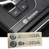 Металлические Наклейки на Автомобиль Стеклоочиститель VRS Наклейка для SKODA Kodiaq Superb SCALA FABIA Octavia Karoq YETI Авто Отражающая Внутренняя