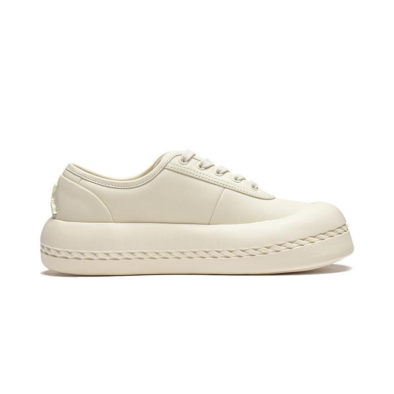 Li-Ning 1990 Удобные Универсальные Амортизирующие Прочные Низкие Кроссовки Женские Кроссовки Off-White ALHU006-1