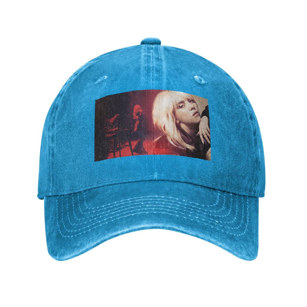Джинсовая кепка Billie Eilish, повседневная бейсболка, регулируемая шляпа, летняя унисекс бейсболка