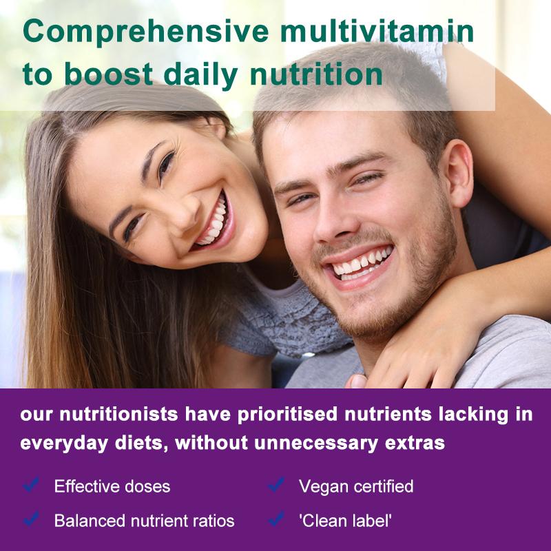 Multivitamins Supplement, With Magnesium, Niacin, 120 Capsules Per Bottle, Vegan