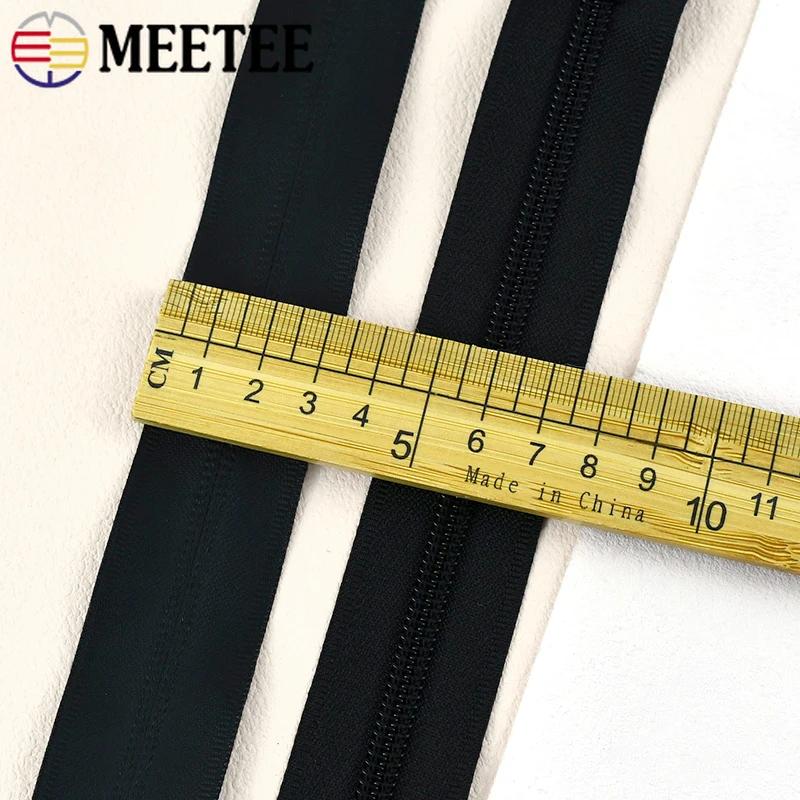 1/2/3/5 шт. 15-100 см нейлоновая водонепроницаемая молния открытая невидимая декоративная молния куртка сумка одежда реверсивные молнии DIY швейная фурнитура