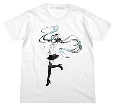 Футболка Cospa Hatsune Miku V4X Белая Размер L