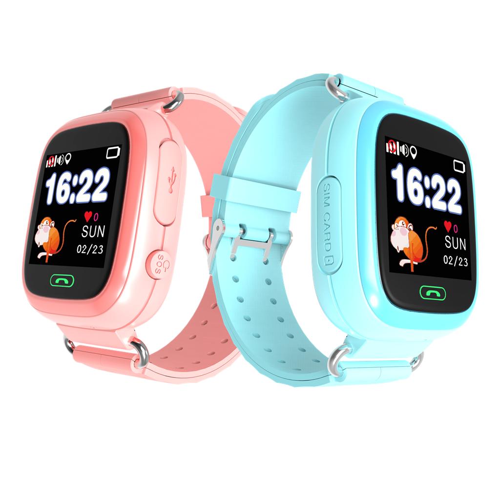 Latest TD-02 Kids Smart Watch LBS Music Player Recorder Calculator Dial Call Alarm Waterproof IP67 Compass Function for Children