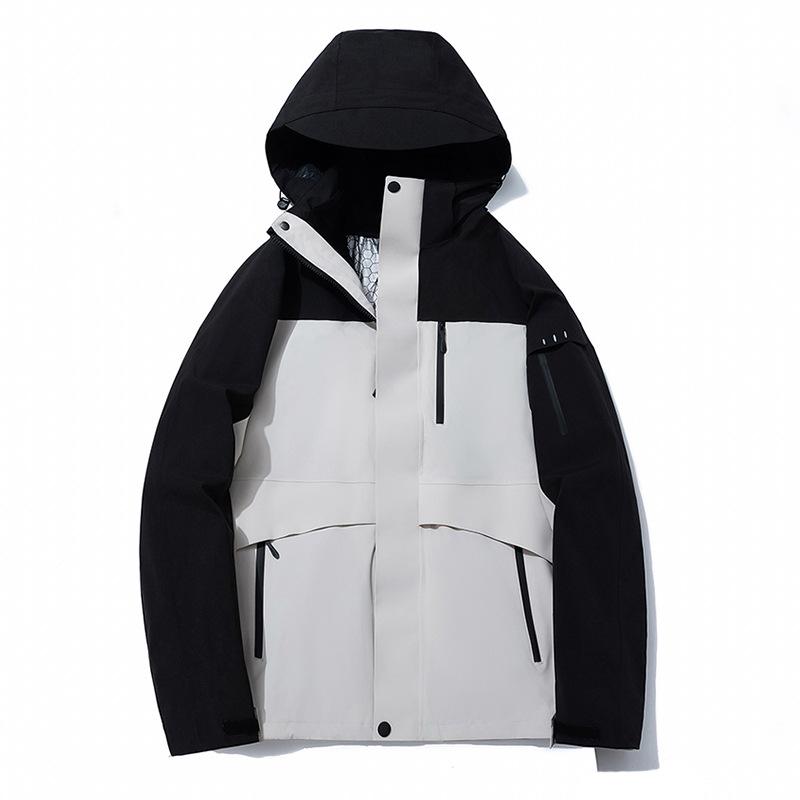 Высококачественная куртка для мужчин и женщин, противовирусная водонепроницаемая одежда для альпинизма, теплая и дышащая горнолыжная одежда «три в одном»