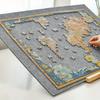 1 шт. Складной коврик для пазлов, декоративная доска - 80x60 см, нескользящий, легкий, для пазлов на 1000 деталей, разноцветный, для любителей хранения
