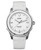 Часы унисекс Renaissance Steel And White Suede Automatic NY41-AD2M-3B2A 200M