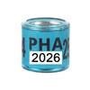 PHA 2026/2027 Кольцо для ног голубя Внутренний диаметр 8 мм с номером Алюминиево-пластиковое кольцо для ног птицы Разноцветные аксессуары для птиц 50 шт.
