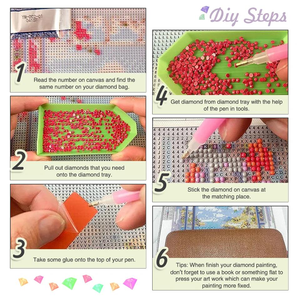 New Attack On Titan Diamond Art DIY Painting Kits Mosaic=Embroidery Jewelry Cross Stitch Home Decor Children's