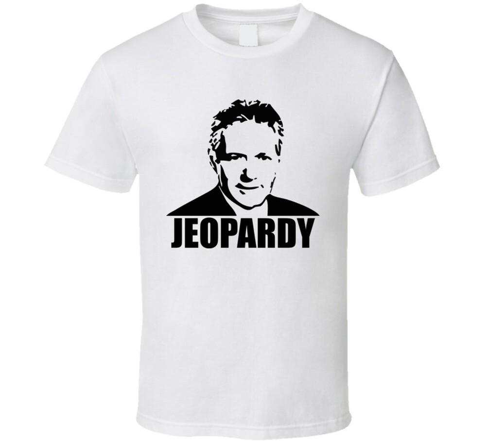 Jeopardy Alex Trebek Игровое шоу Футболка Унисекс Футболка
