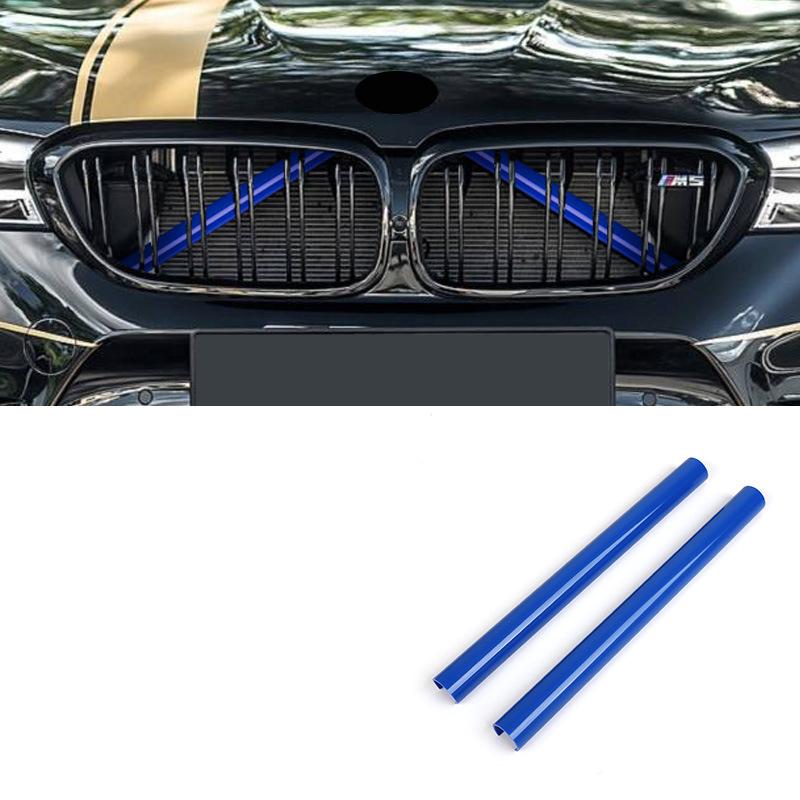 Car Front Grille Trim Strips For BMW 3 4 Series E21 E30 E36 E46 E90 E91 E92 E93 F30 F31 F34 F35 G20 G21 G28 External Accessories