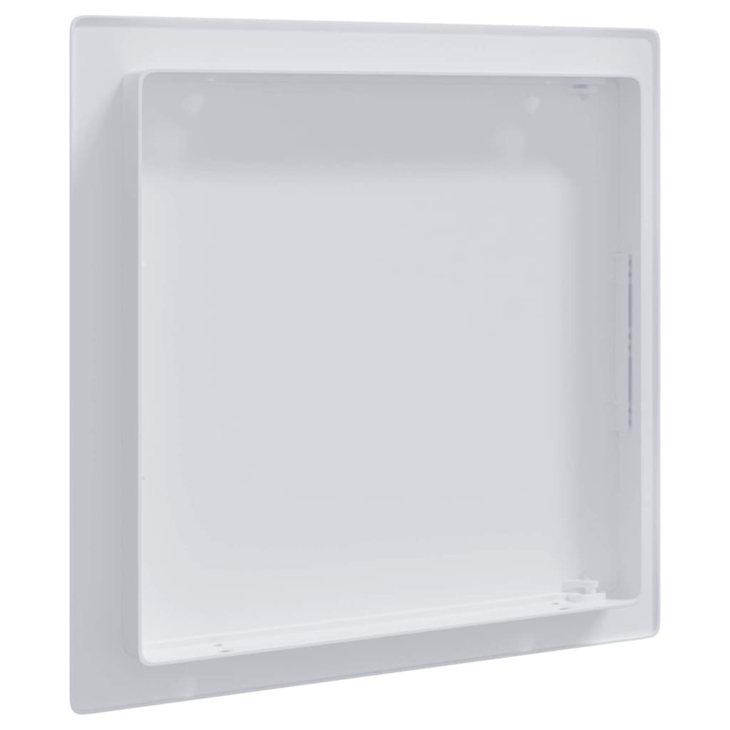 Access Panels 2 pcs White 15 x 15 cm ABS Plastic
