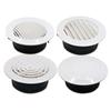 75-200mm Round Air Vent Extract Valve White Ducting Ventilation Cover  Home