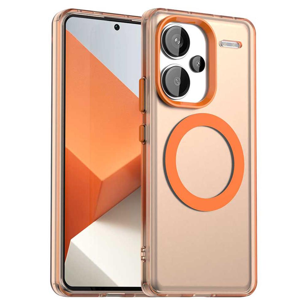 Чехол для Xiaomi Redmi Note 13 Pro+ 5G, совместимый с MagSafe, ПК+ТПУ+ПЭТ, противоударный чехол для телефона