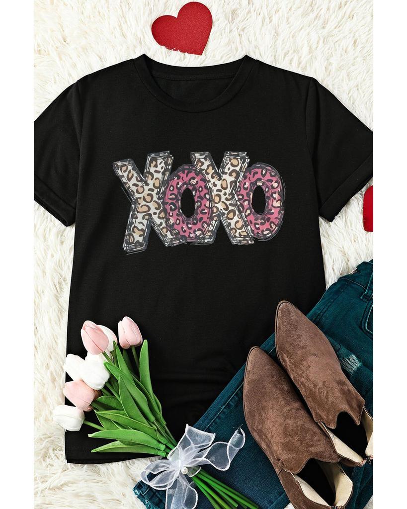 Azura Exchange Футболка с леопардовым принтом