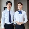 Мужская приталенная рубашка с длинным рукавом в стиле business casual 2022 года, универсальная для свадеб и модных мероприятий