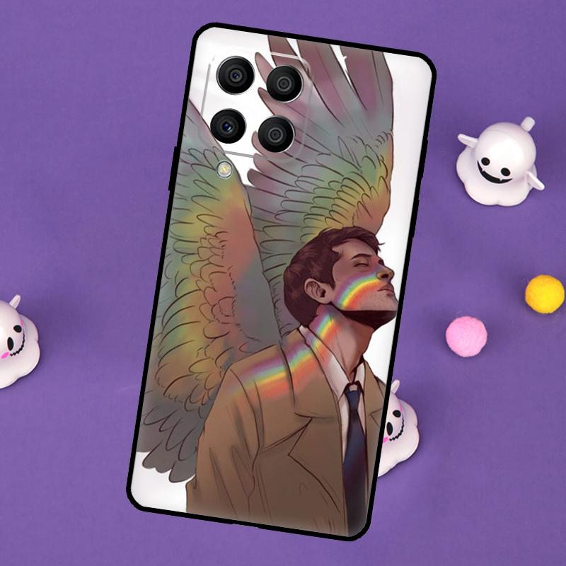 Supernatural Aesthetic Castiel Cover For Samsung Galaxy M20 M30s M33 M13 M23 M53 M15 M55 M31 M51 M14 M34 M54 M32 M52 Case