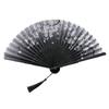 Flower Folding Gifts Silk Wedding Dance Decoration Decorative Fans Party Supplies Performance Props