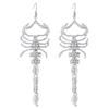 Gothic Scorpion Rhinestone Drop Earrings For Women Personality Insect Pendant Earring Party Jewelry Punk Girls Accessories