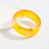 Transparent Laser Bracelets Irregular Geometric Chunky Bangles Colorful Resin Bangles  Boho Style
