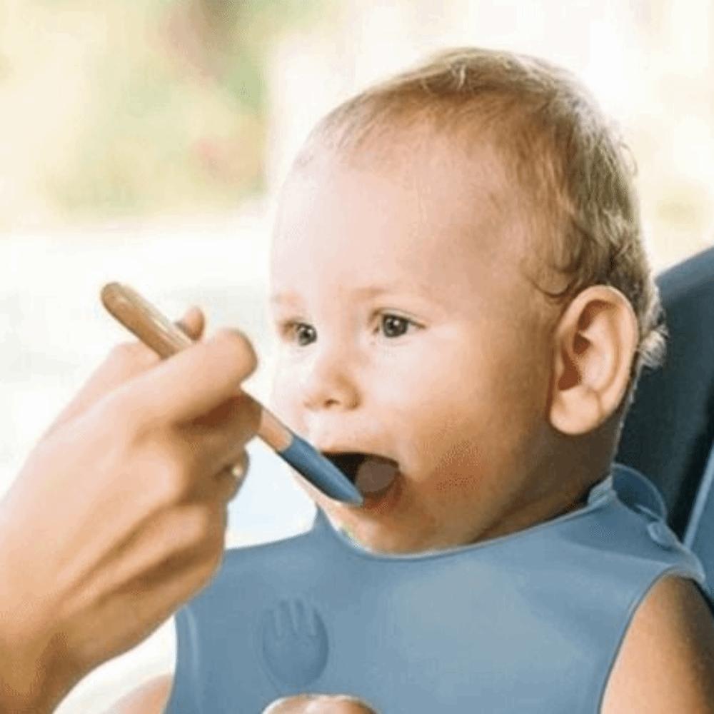 Silicone Silicone Baby Feeding Bowl Bibs/Bowl/Spoon Kids Feeding Bowls  Toddle Training Tableware