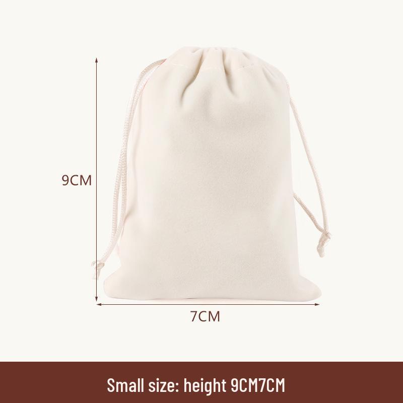 Lucky Bag Flannel and Brocade Jewelry Pouch