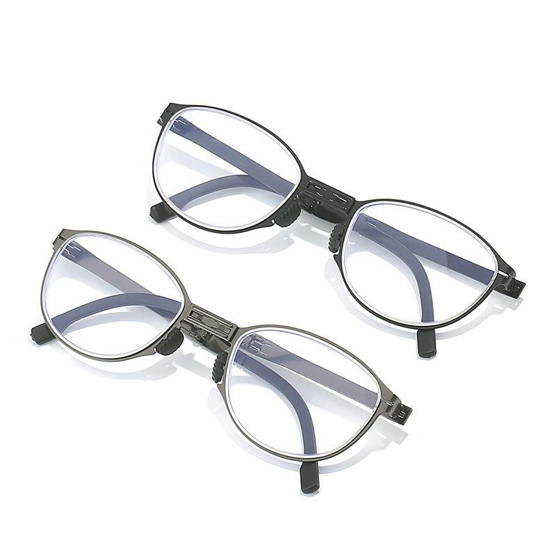 Portable Folding Reading Glasses Blue Light Blocking Computer Glasses for Women & Men New Anti Eyestrain Reading Eyewear