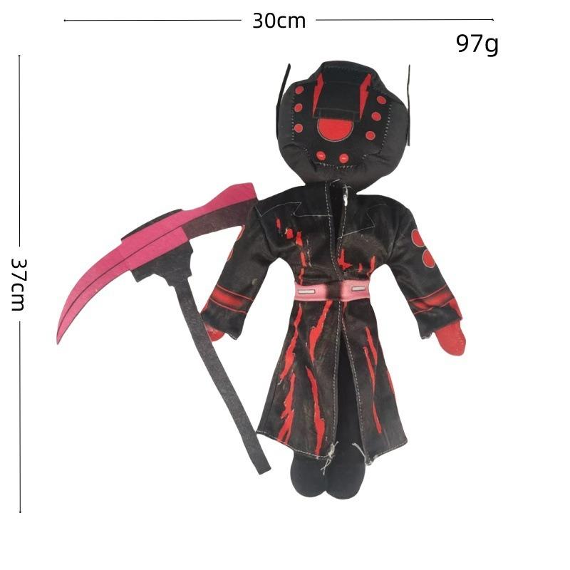 Плюшевые игрушки Титан Спикермен Зловещий Человек-Часы Улучшенный Плюшевый Дракон Плюш Человека-Дрели Темный Титан Человек-Часы Кукла Титан Твмен