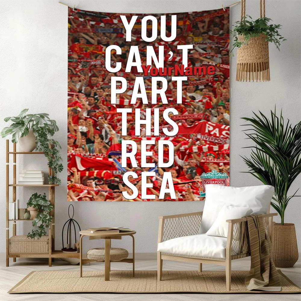 Liverpool Custom Your Name Wall Decor Tapestry Art For Pet Memorial Birthdaywedding Party Backdrop Family Gift