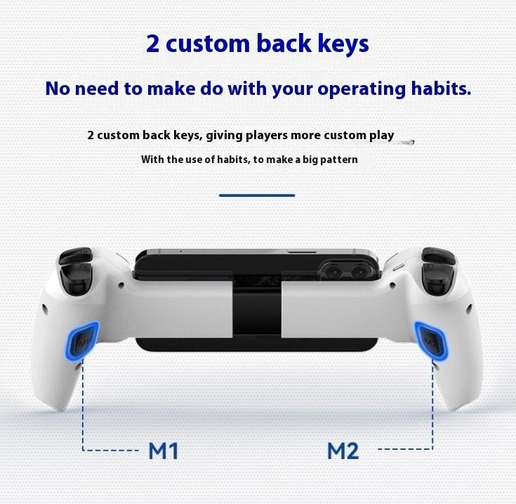 New Stretch Game Handle Mobile Phone PC Gamepad 2.4G Wireless BT Game Controller for Switch Android