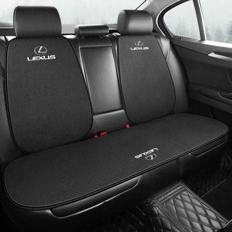 Льняная накидка на сиденье автомобиля, подкладка на спинку, подушка, коврик для Lexus FSPORT LBX NX RX 350h 450h ES UX 300e GS GX IS LS LX LC RC GX460 Ct200h