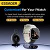 Essager Магнитное беспроводное зарядное устройство для часов Apple Watch Портативное быстрое зарядное устройство USB Type C для IWatch Series 9 8 7 6 5 Ultra 2 SE