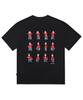 LAUGHER [Pat&Mat] Motion Mat T-Shirt - Black