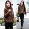 Women's New Fashionable Versatile Hooded Cold Fluffy Thickened Warm Loose High-quality Fabrics Casual Sports Cotton Coat Jacket