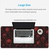 Dark Red Skull Horde Mouse Pad Gaming XL Custom Home Mousepad XXL Mechanical Keyboard Pad Carpet Natural Rubber Non-Slip