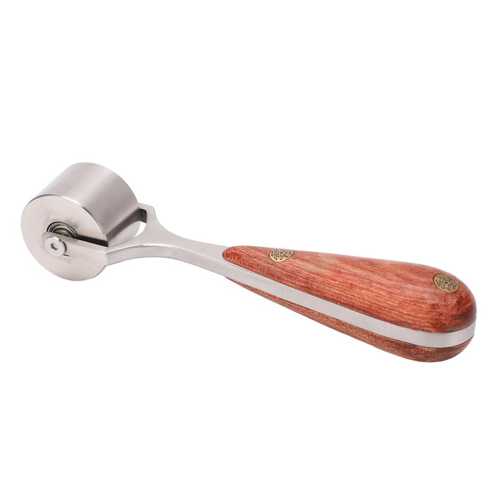 Кожаный ролик Высокая твердость Износостойкость Кожаный пресс Ролик для края Сделай сам Кожаные инструменты с бревном