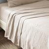 Flat Sheet 240x300 Cm Natural Cotton Gauze