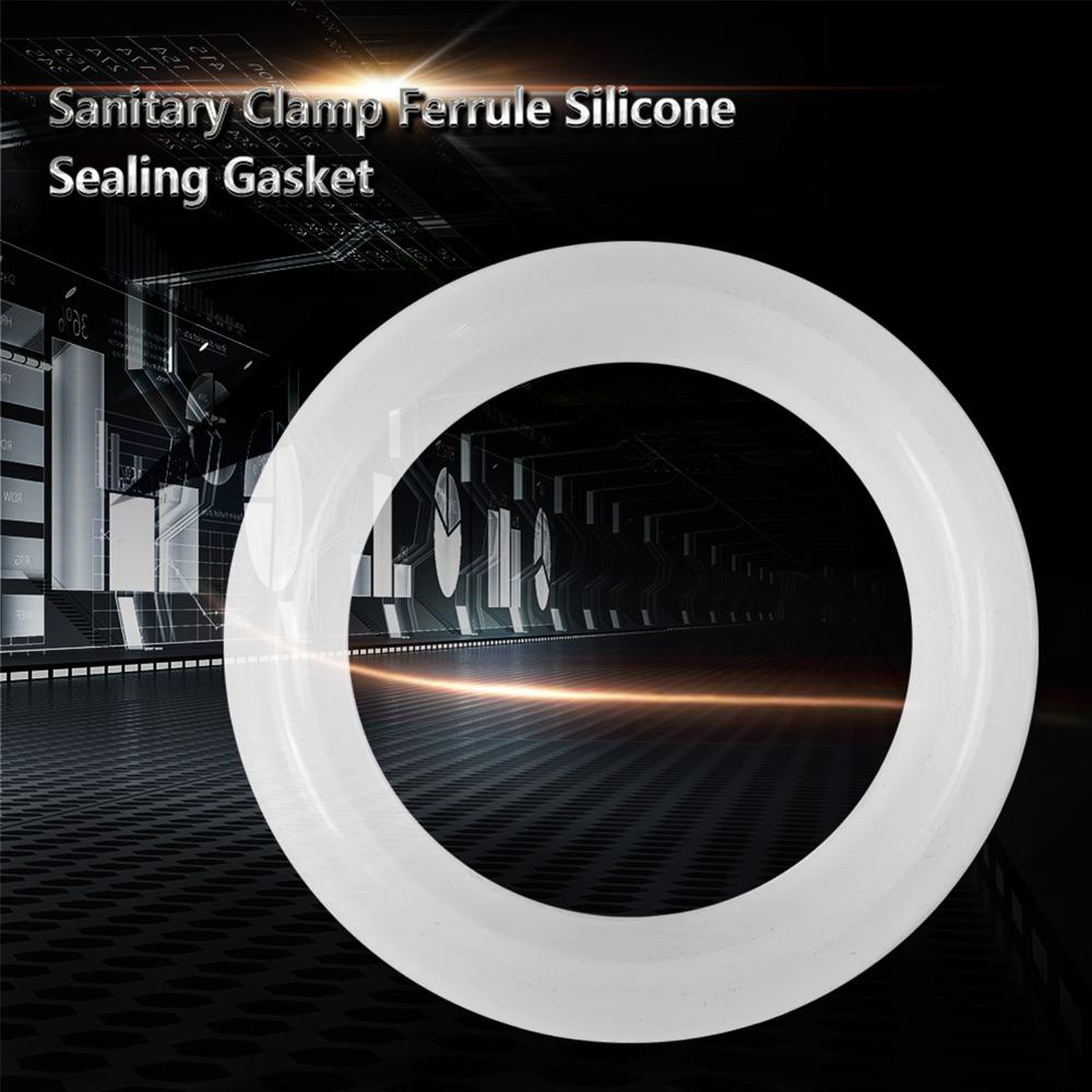 10pcs Durable Silicone Sealing Ring Flexible TC O-Ring Seal Sanitary Pipe System