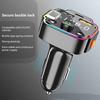 Car Bluetooth MP3 Player FM Transmitter with HD Lossless Audio, Dual USB SD Card Reader & Hands-Free Calling for All Cars