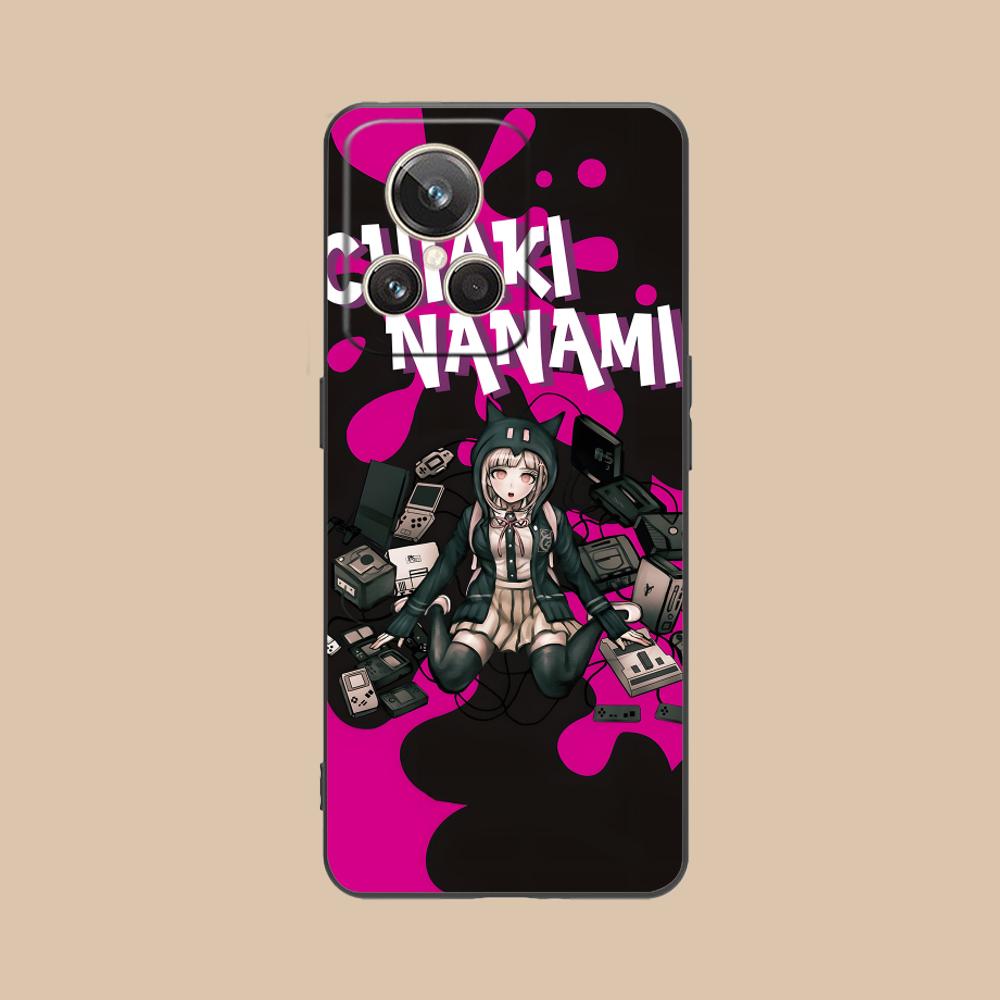 Чехол для телефона Danganronpa Чиаки Нанами для Realme GT 8 Neo Pro C75 73 71 C67 65 C55 53 C35 31 C20 15 Мягкий TPU ударопрочный чехол