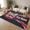 Personalized Crystal Velvet Carpet Poland Pattern Non Slip Floor Rug