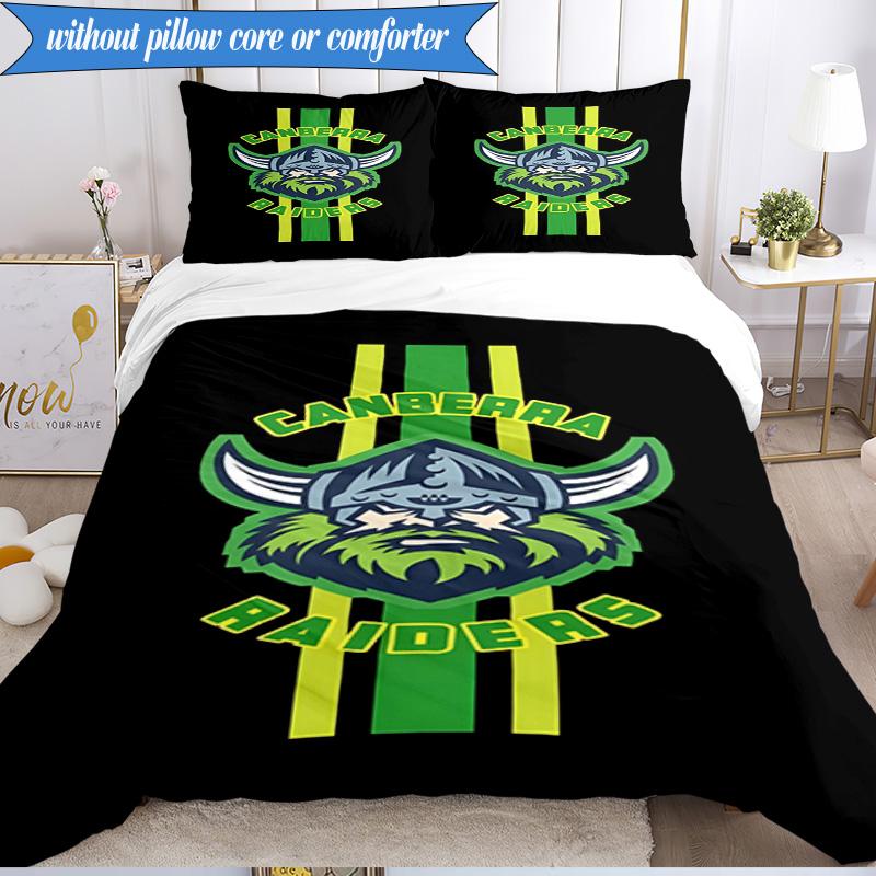 3PCS Canberra Camouflage Warrior Bedding Set 2D Printing (Includes 1 Duvet Cover + 2 Pillowcases Coreless), Bedroom decor,Fan gift