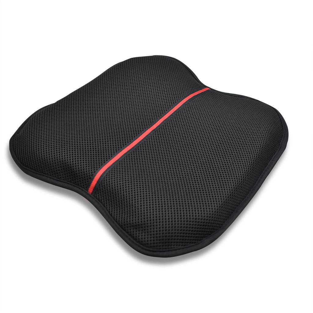 Motorcycle Seat Cushion with Sunshade Cover,Motorcycle Gel Seat Pad for Long Rides with 3D Honeycomb Shock-Absorbing Breathable