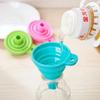 Collapsible Extendable Funnel Mini Household Plastic Funnel Pour Oil Pot Household Silicone Funnel Oil Leak Dispense