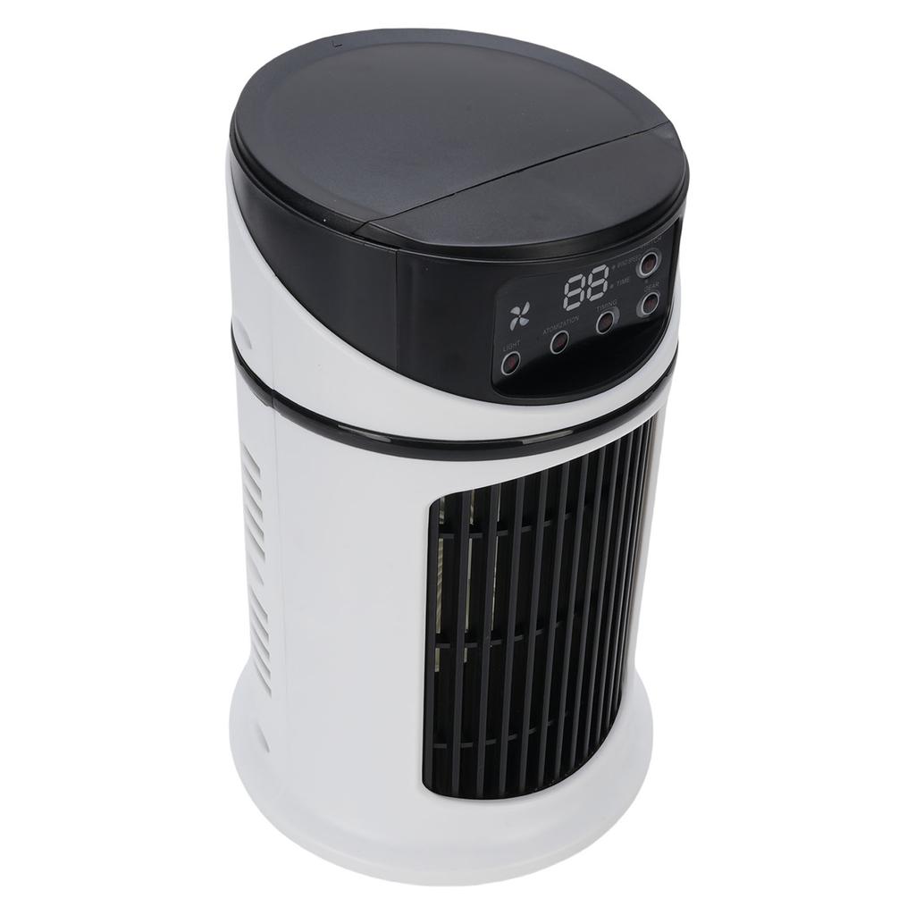 Портативный вентилятор-кондиционер 4 в 1, 6 скоростей ветра, резервуар для воды большой вместимости 300 мл, воздух