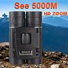 900x25 Мощный бинокль Дальнобойный HD-зум Портативный телескоп Складной Бинокль для слабого освещения для охоты и кемпинга